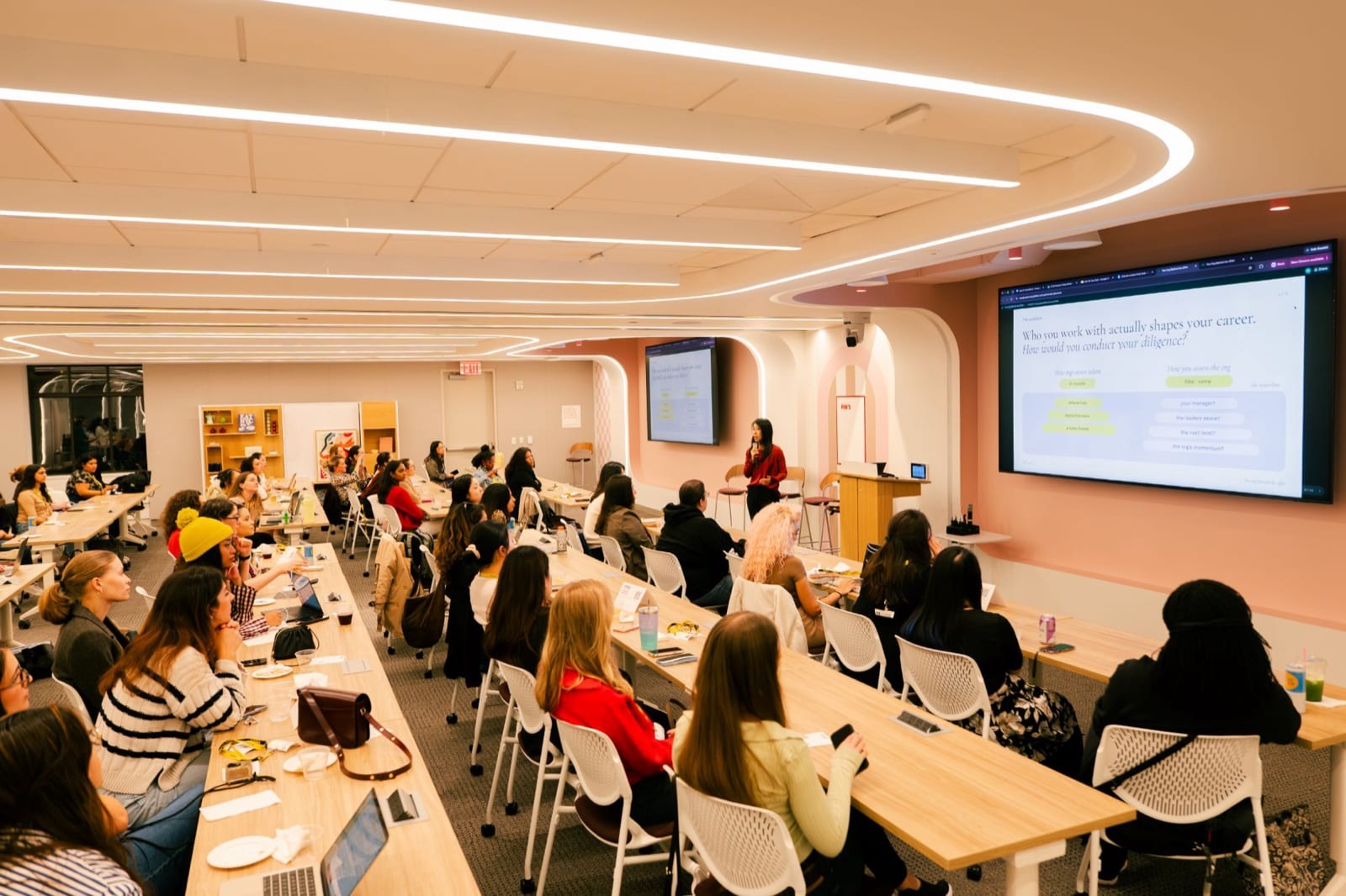 A talk at the Audacious AF AI Skills Share at Pinterest NY